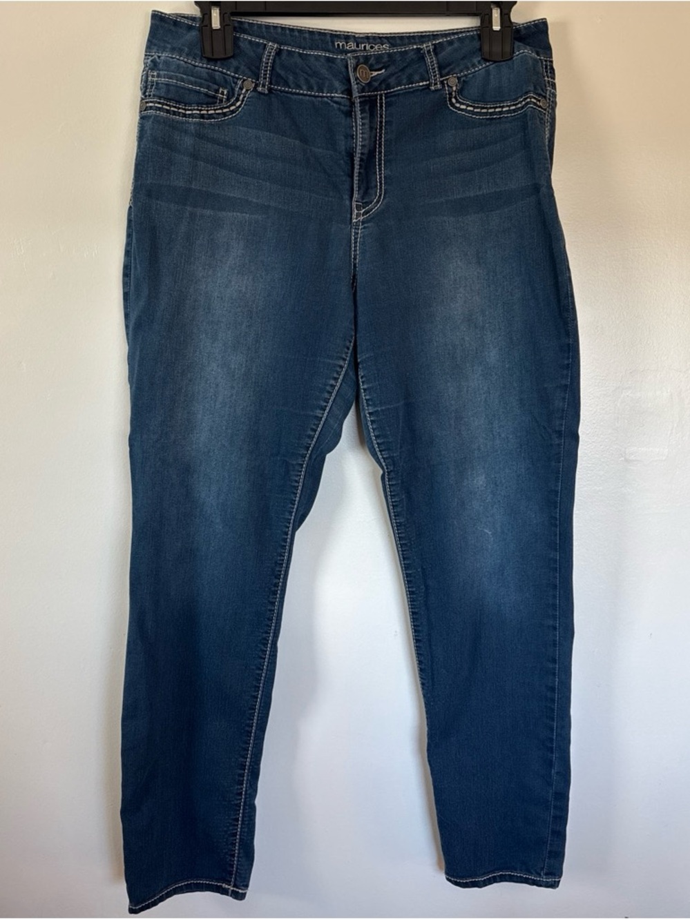 Maurices Dark Wash Skinny Jeans - Classic Blue Denim